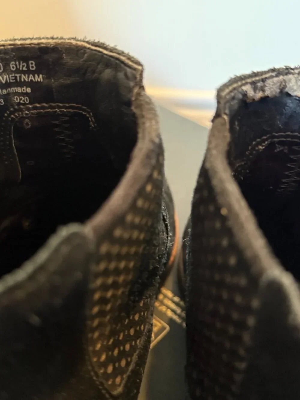 Cole Haan black suede booties - great condition